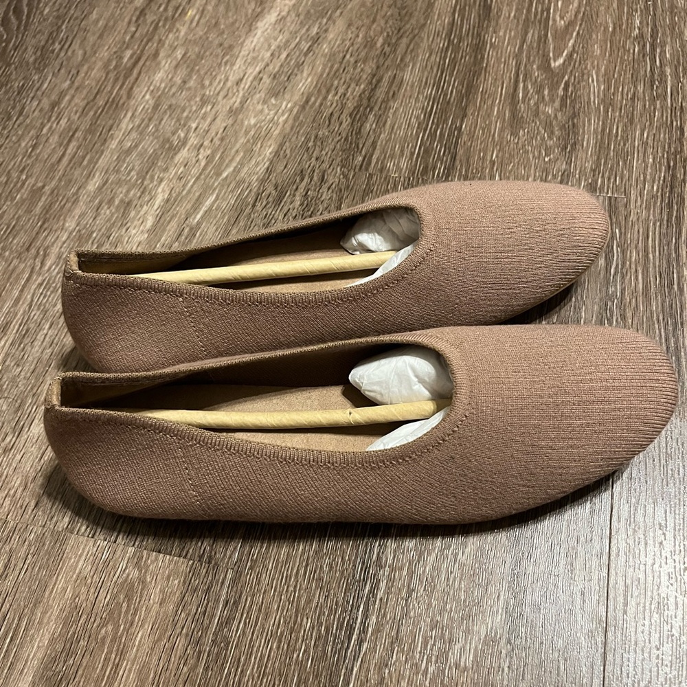 Everlane The Day Glove in ReKnit Cinnamon Latte Size 8.5 - Picture 2 of 10